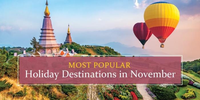 November Holiday Destinations